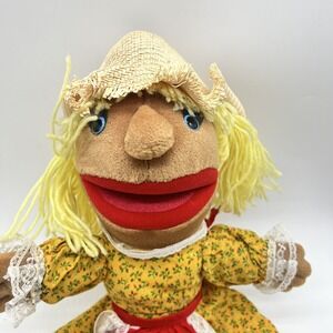 Vintage Hee Haw Miss Daisy Stuffed‎ Plush Doll 16" Toys 1970s signed Hee-Haw